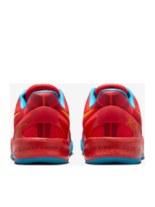 Kobe 8 Year Of The Horse Αθλητικά Παιδικά Παπούτσια Running με Κορδόνια Κόκκινα