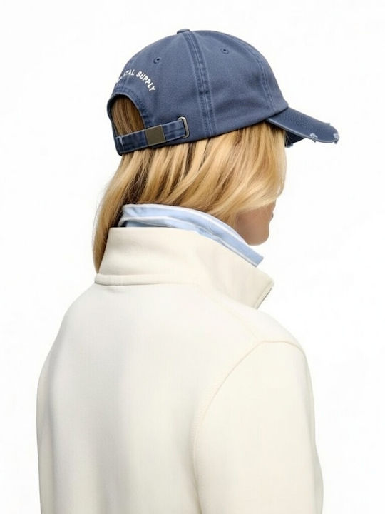 Superdry Vintage Applique Baseball Cap Unisex Jockey Blue