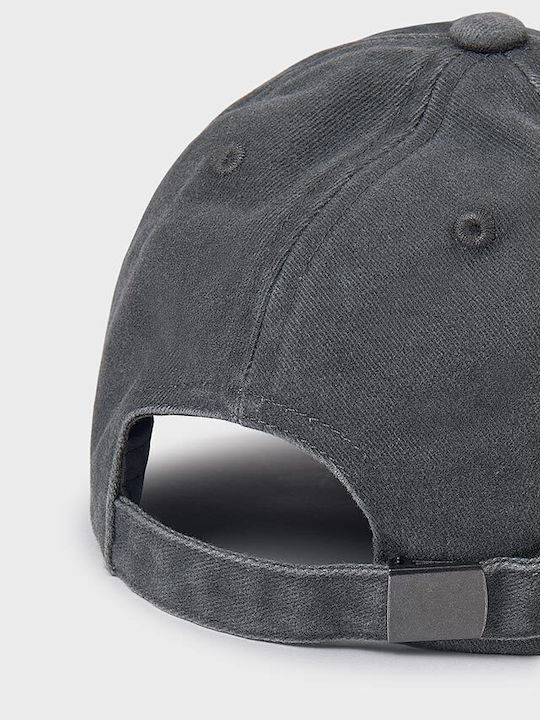 Mayoral Kids' Hat Jockey Fabric Gray