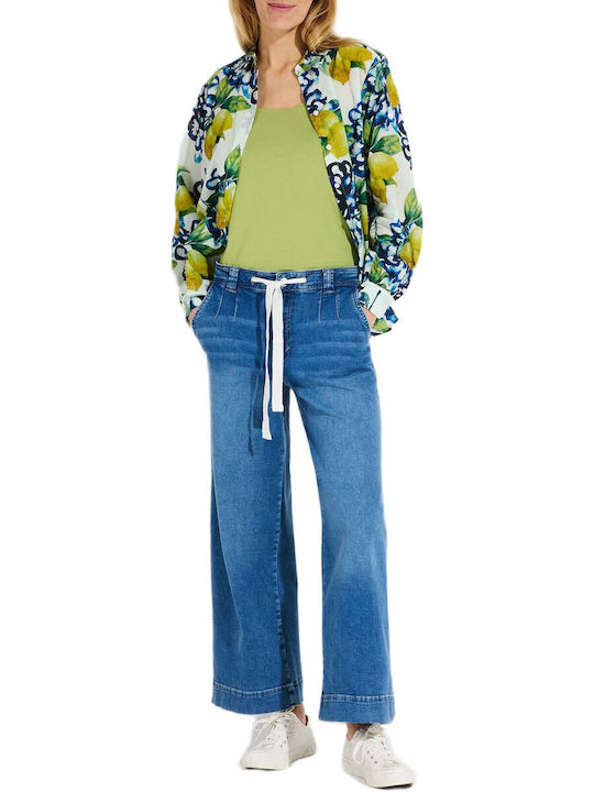 Hochgebirge Damen Jeans Hosen in Gerade Bein Stil