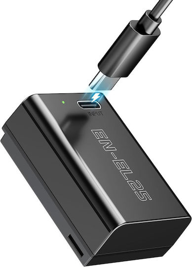 Powerextra En-el25 1600mah Battery Type-c Fast Charging Compatible Nikon