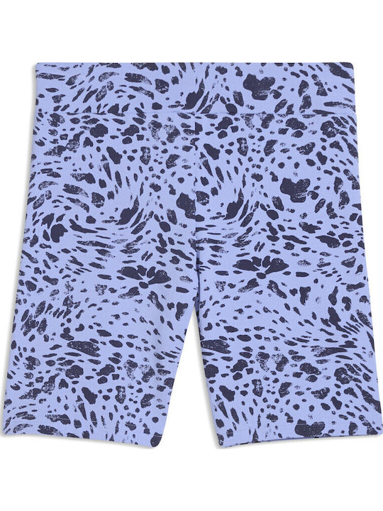 Kinderleggings Sport Kurz Lila Ess