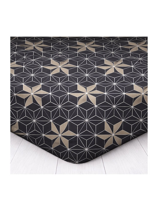 My Home Luxury Cearșaf Single 160x240cm. Dona Multicolor