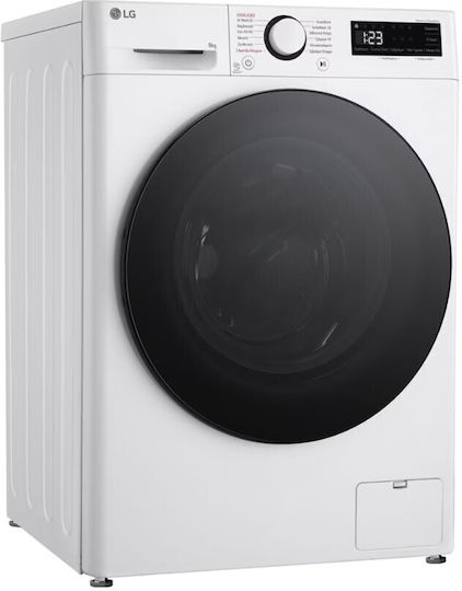LG Πλυντήριο Ρούχων 9kg με Τεχνολογία Ατμού 1200 Στροφών 6 Motion F2R5009TSWB