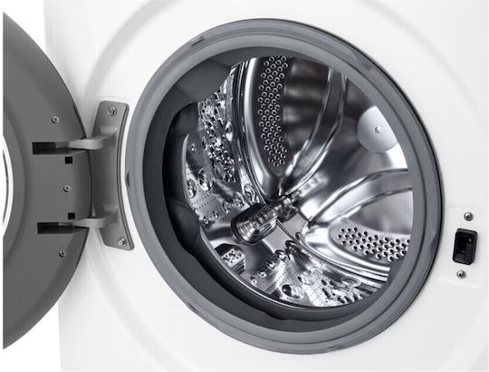 LG Πλυντήριο Ρούχων 9kg με Τεχνολογία Ατμού 1200 Στροφών 6 Motion F2R5009TSWB