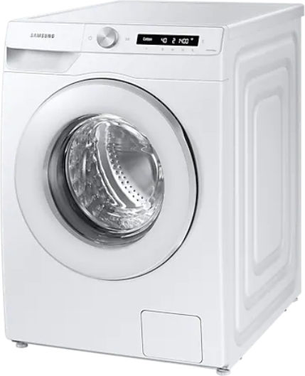 Samsung Πλυντήριο Ρούχων 12kg 1400 Στροφών Ecobubble WW12T504DTW/S6