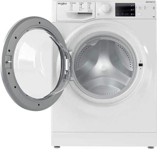 Whirlpool Πλυντήριο Ρούχων 6kg 1200 Στροφών 6th Sense WRBSB 6249 W EU