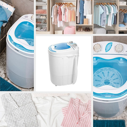 Mesko MS-8053 Portable Washing Machine in White Colour MS8053