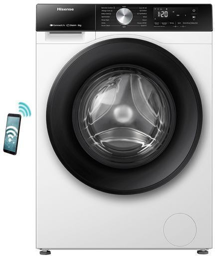 Hisense Пералня 8кг 1400 Оборота Auto Wash WF3S8043BW3