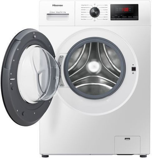 Hisense Washing Machine 8kg with Steam Technology 1200 Rounds WFPV8012EM