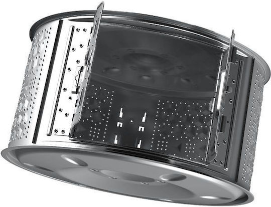 Midea Πλυντήριο Ρούχων Άνω Φόρτωσης 8kg με Τεχνολογία Ατμού 1300 Στροφών Drum Clean MF100T80B/W-GR