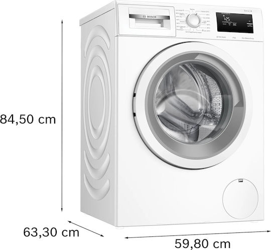 Bosch Пералня 9кг с Парна Технология 1200 Оборота Active Water Plus WAN24009II
