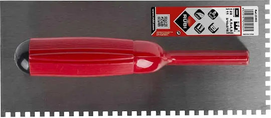 Notched Spatula Rubi 28cm Notched Trowel 5 16"x5 16" 8x8mm Tile Adhesives