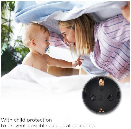GSC Πολύπριζο 3 Θέσεων με USB-A, USB-C, Διακόπτη και Καλώδιο 1.4m