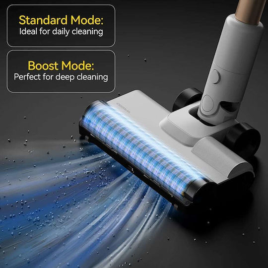 Deerma T20 FLIP Rechargeable 2 in 1 Stick & Handheld Vacuum 22.2V White
