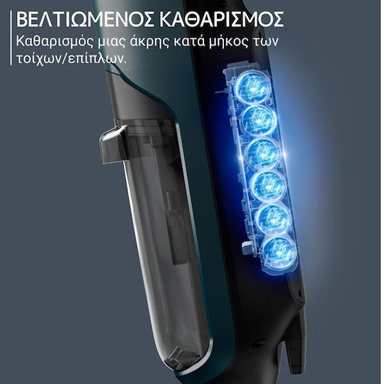 Rowenta GZ2251 Επαναφορτιζόμενη Σκούπα Stick Μαύρη