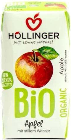 Hollinger Băutură din Fructe Organică Suc Organic Măr Fără zahăr 200ml 1buc