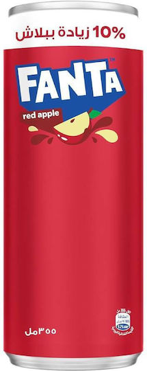 Fanta Red Apple Erfrischungsgetränk mit Kohlensäure in Kiste 26-1385 355ml