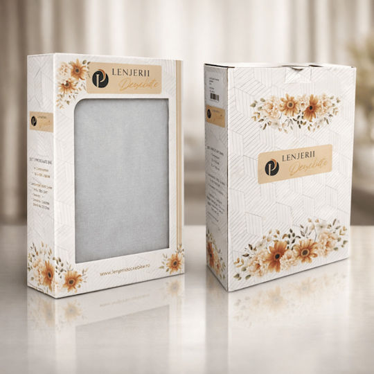 Lenjerii Deosebite Set De Prosoape 2 Buc Maro Greutate 500gr/m²