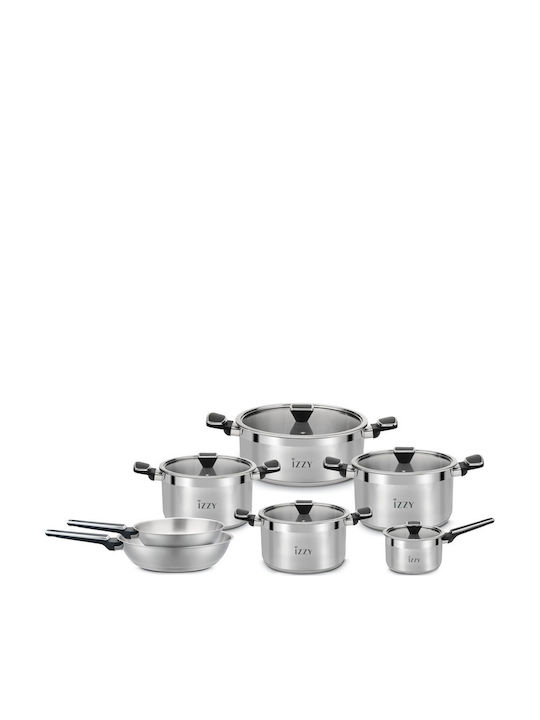 Izzy Saute With Lid made of Stainless Steel 28cm
