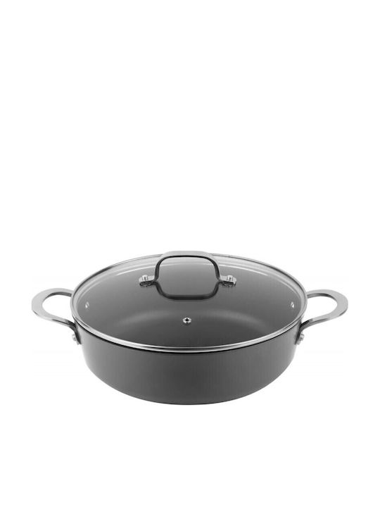 Pal Platinum Saute with Cap made of Aluminum with Non-Stick Coating 28cm