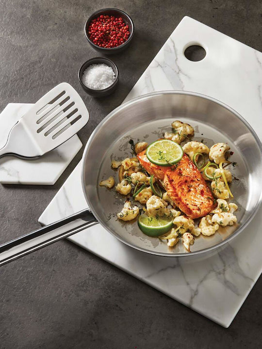 Metaltex Icona Stainless Steel Pan 24cm