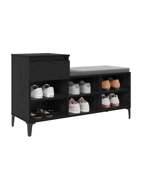 Holz Schuhschrank 102x36x60cm
