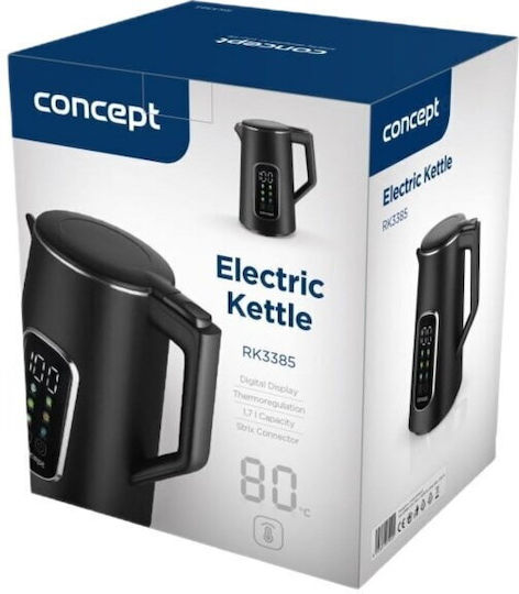 Concept Fierbător 1.7lt 2200W Negru