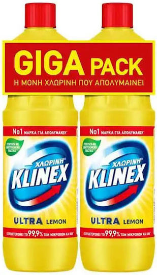 Klinex Гъста Белина с Аромат Лимон 2x750мл