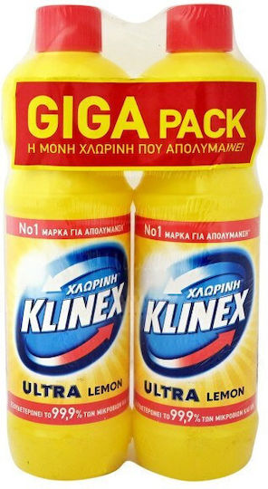 Klinex Гъста Белина с Аромат Лимон 2x750мл