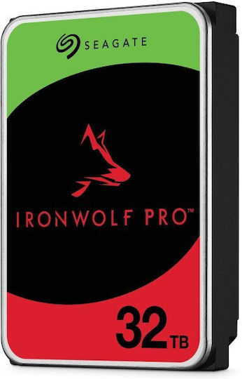 Seagate Ironwolf Pro 32TB HDD Hard Drive 3.5" SATA III 7200rpm with 512MB Cache for NAS ST32000NT000