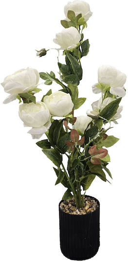 Potted Plant Flower White 64cm Potted Plant Flower White 64cm