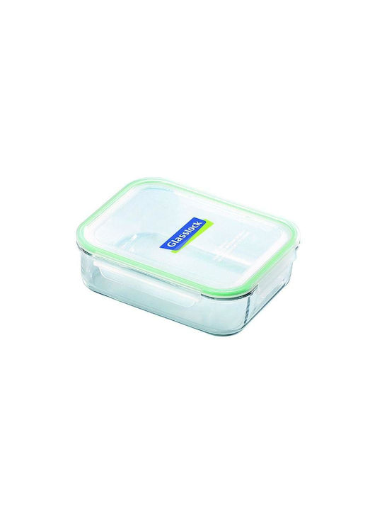 Pal Lunch Box Glass Green Suitable for for Lid for Microwave Oven 2000ml 1pcs