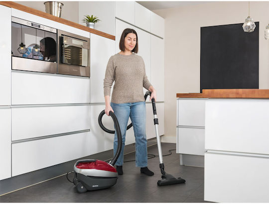 Nilfisk Select Vacuum Cleaner 450W Bagged 3.1lt Red