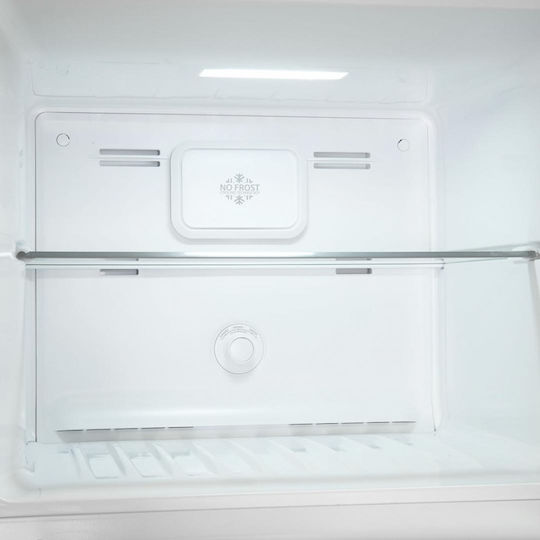 Heinner Combină frigorifică 415lt NoFrost Î178xL70xA68cm. Inox HF-HM415NFSE++
