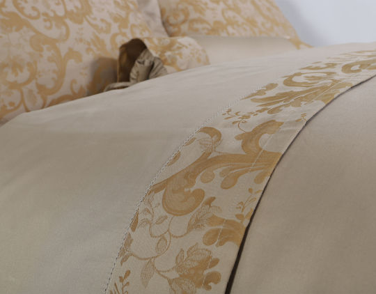 Silk Fashion Hs008 Super-Double Bed Sheets Set 230x250cm 6 (6 Pieces)
