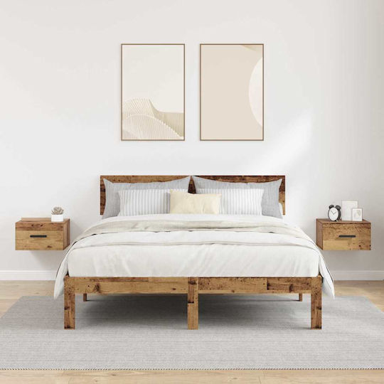 Комоди Дървени Old wood 2бр 35x35x20см
