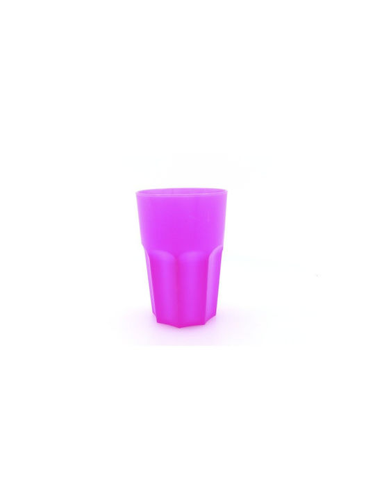 Cyclops Ποτήρι Νερού από Πλαστικό σε Ροζ Χρώμα 500ml