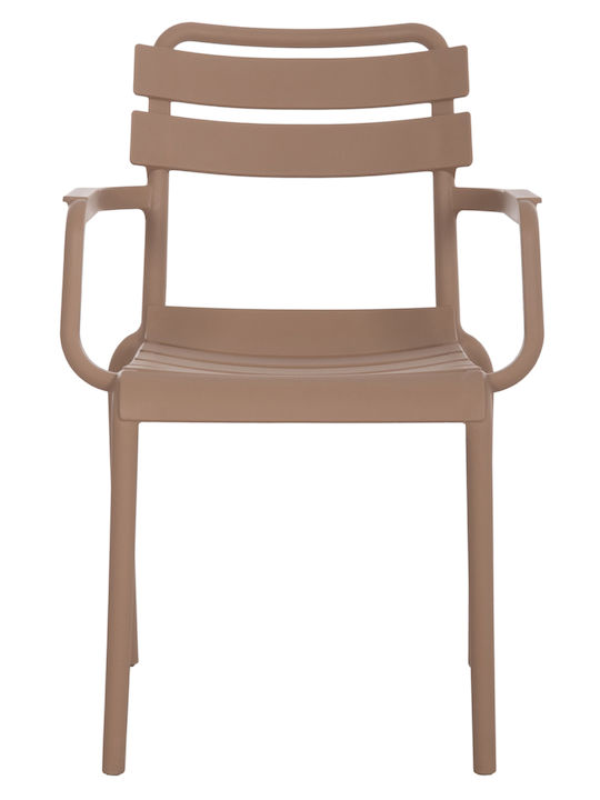 Gartenstühle Polypropylen Philly Beige 58,5x49x83cm