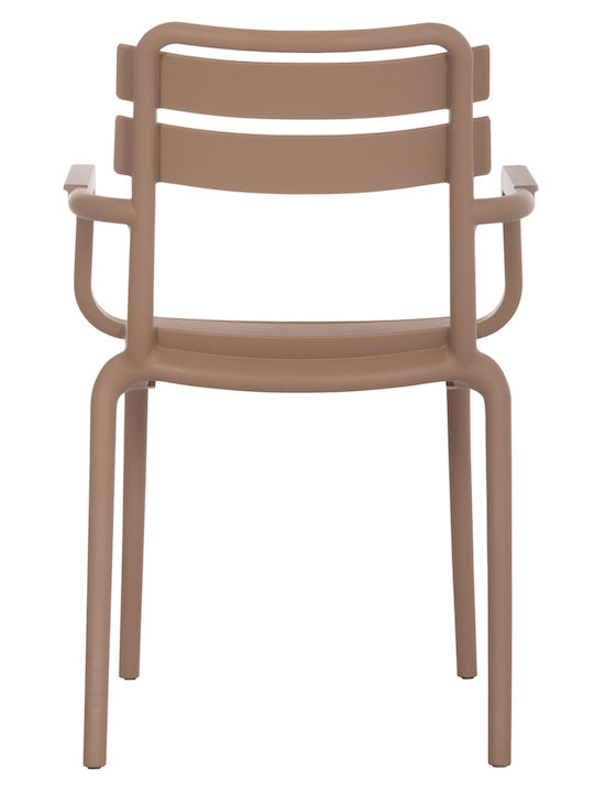 Gartenstühle Polypropylen Philly Beige 58,5x49x83cm