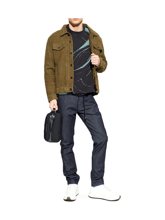 Men's Jeans Pants with Regular Fit Blue