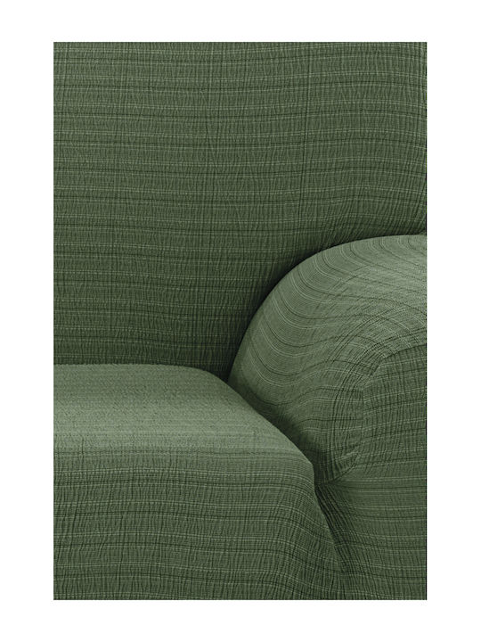 Mc Decor Akari Elastic Cover for Armchair Green 70εκ. 1pcs MCL.EL.AKARI.P-PRASINO
