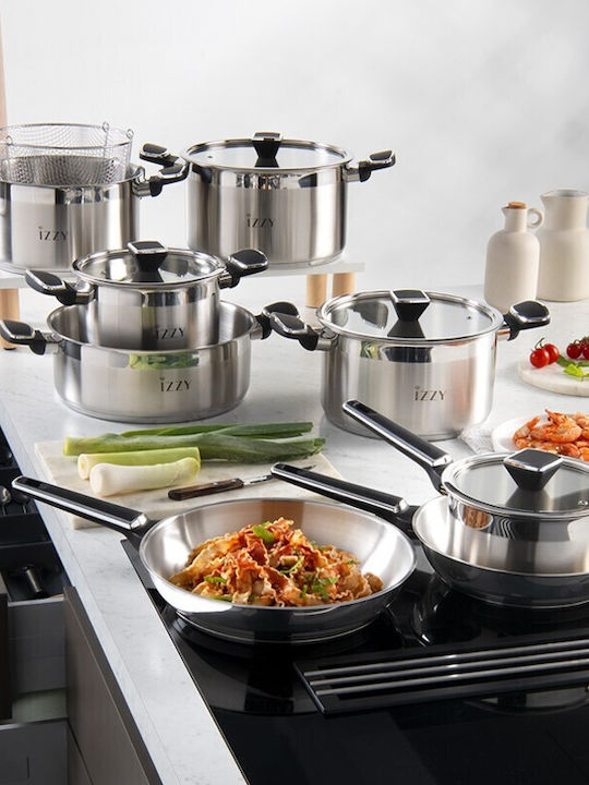 Izzy Top Chef Βαθιά Ανοξείδωτη Κατσαρόλα 20cm