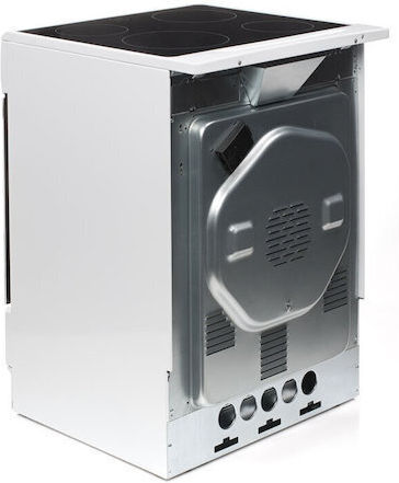 Amica 6018CE2.20EW Herd 62Es mit Keramikkochfeldern B60cm. White