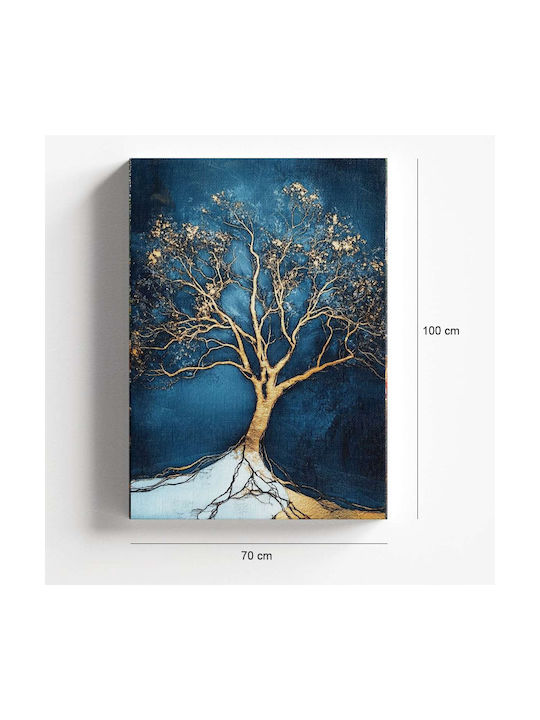 Πίνακας Καμβάς 528lsr1254 70x100cm Multi Wallity Κάθετοι Ξύλο Καμβάς