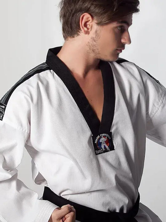 Olympus Sport Στολή Taekwondo Ανδρική Μαύρη