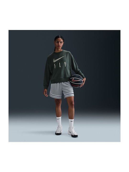 Дри-Фит Swoosh Fly Дамска Жилетка Суитшърт Винтидж Зеленjade Horizonwhite