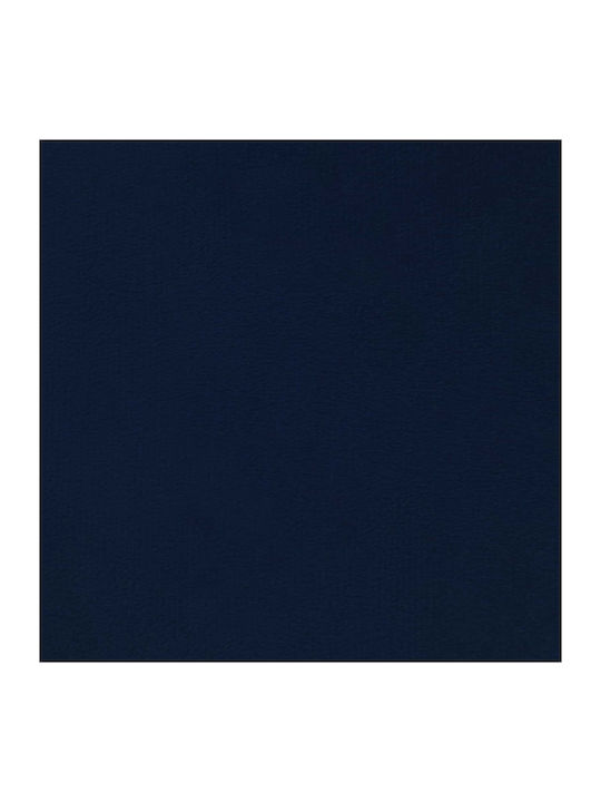 vidaXL Set Duvet Cover 135x220cm Single with Pillowcase Dark Blue