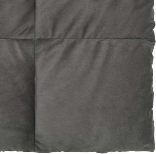 vidaXL Set Duvet Cover 200x200cm Double with 2 Pillowcases Light Grey
