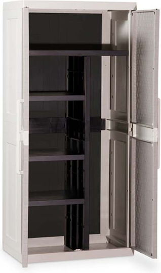Двукрилен Гардероб Xxl Пластмасов 89x54x190см